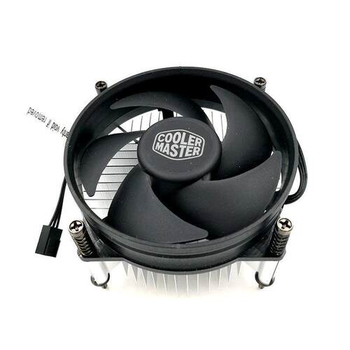 inter cpu散热器i30 LGA775针1150下压式i50电脑风扇A93