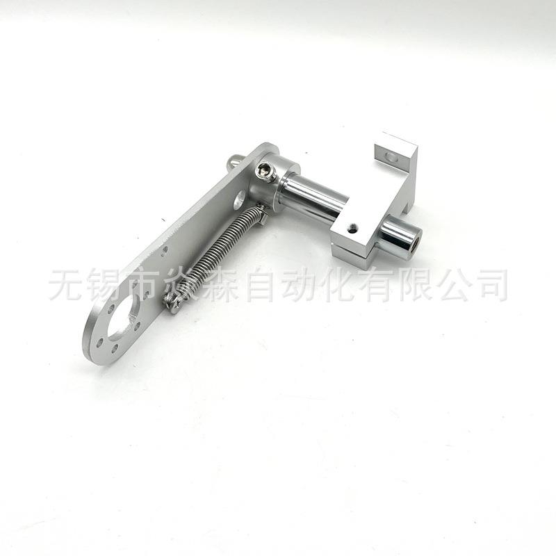 编码器安装支架光洋欧姆龙编码器固定支架T型铝合金支架圆帽支架图片