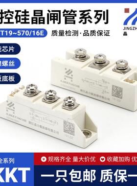 塞米控晶闸管模块SKKT106 SKKT162 SKKT57 SKKT200/16E白色可控硅