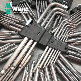 德国Wera维拉3950 PKL不锈钢内六角扳手单只加长球头六角匙内六角