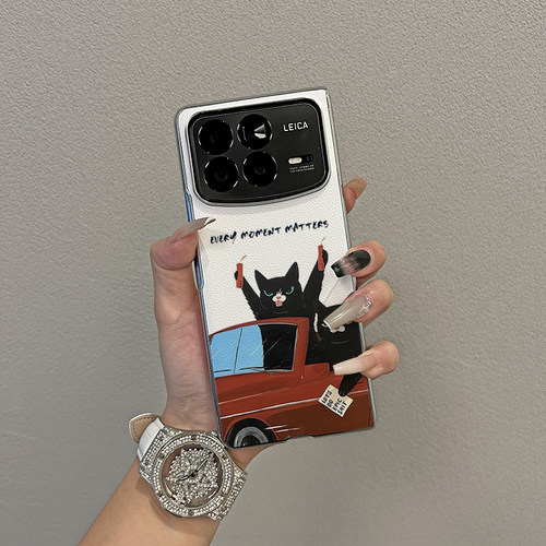 适用小米mixfold4/3/2猫咪手机壳