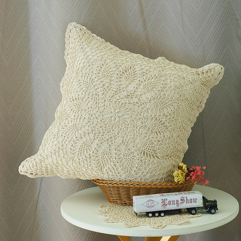 钩针抱枕靠垫现代欧式沙发靠枕