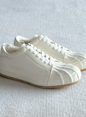 viplander贝壳头小白鞋男真皮马皮透气休闲板鞋春季新款2326-3