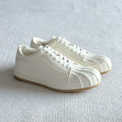 viplander贝壳头男真皮透气小白