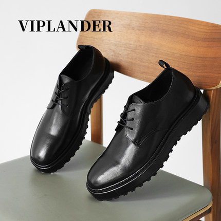 【2025年春季新款】VIPlander男款水洗马皮做旧德比鞋H2376-2
