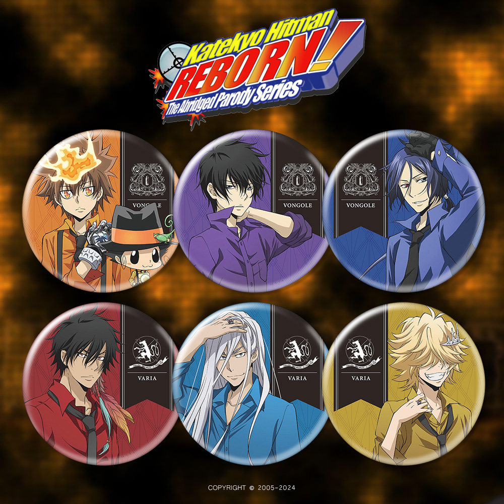 家庭教师reborn徽章吧唧冰箱贴云雀六道彭格列家族动漫周边二次元