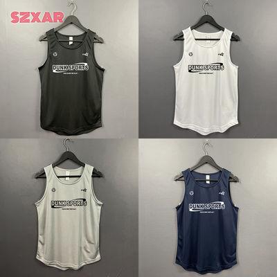 美式速干运动背心男夏季跑步宽松无袖健身透气吸汗运动T恤投篮服