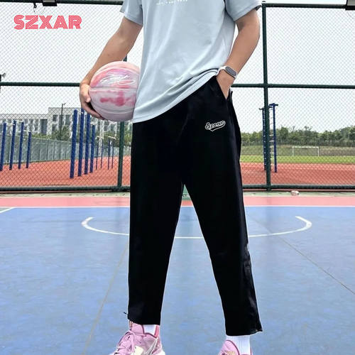 SZXAR运动长裤男田径跑步拉链裤速干体育生篮球裤健身裤秋冬季