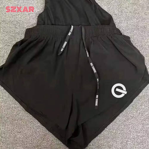 QG新款田径运动裤体育生马拉松速干透气体考训练服专业三分四分