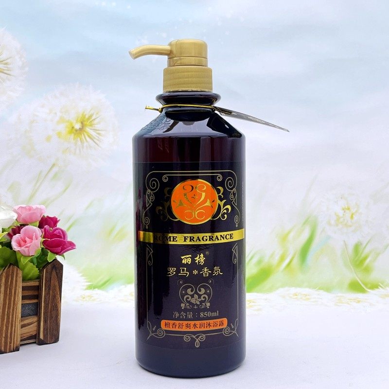 罗马香氛檀香清凉水润滋润沐浴乳芳香爽肤清爽沐浴露 正版850ml