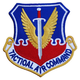 个性军迷刺绣魔术贴北美防空司令部臂章肩章布贴战术背包贴可定制