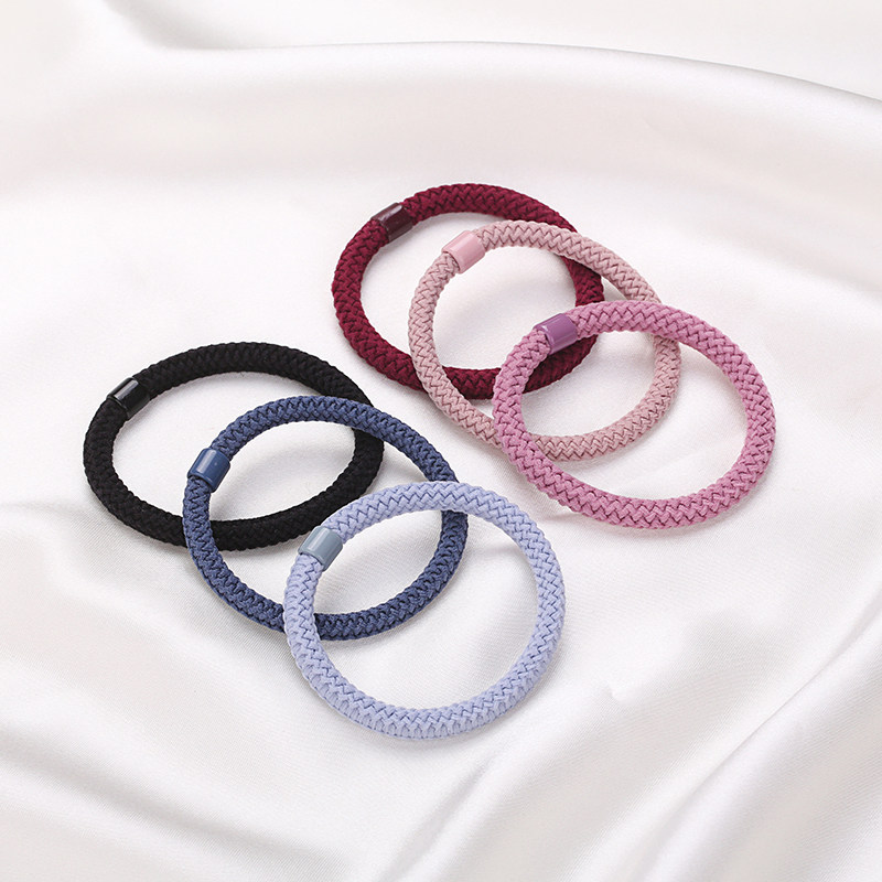 韩国发饰品简约发圈头绳女扎头发橡皮筋皮套头饰马尾基础发绳绑发