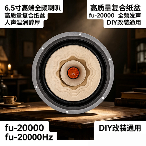 6.5寸高端钕铁硼全频喇叭高灵敏
