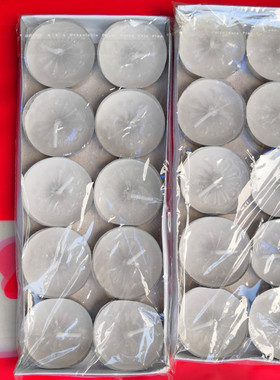 无烟无味白色 小蜡烛铝壳拼字拼图婚庆0.22/1个购100个包邮