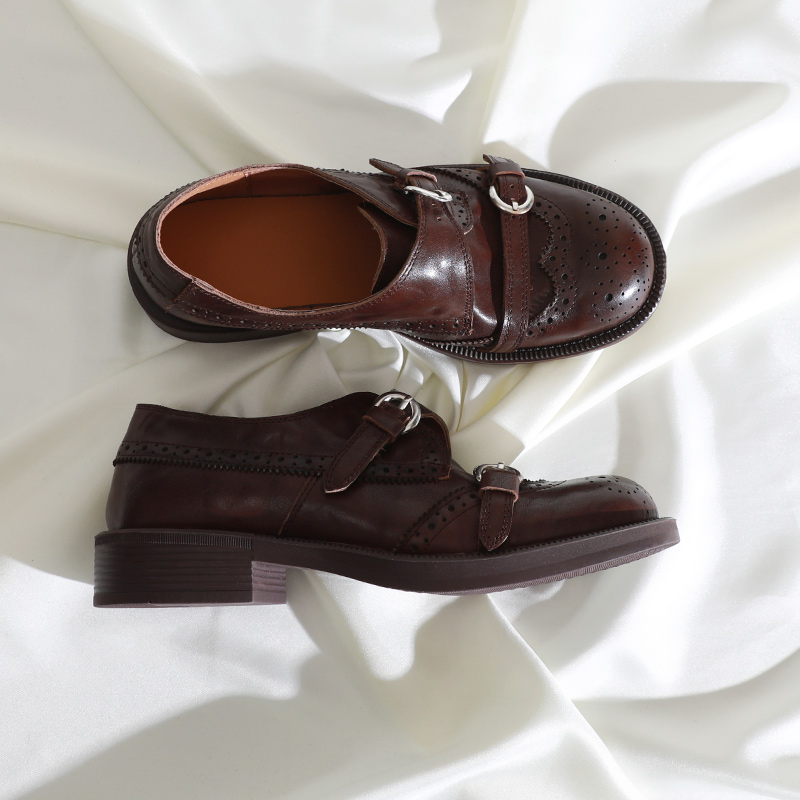 莲花府邸小皮鞋里外全皮单鞋