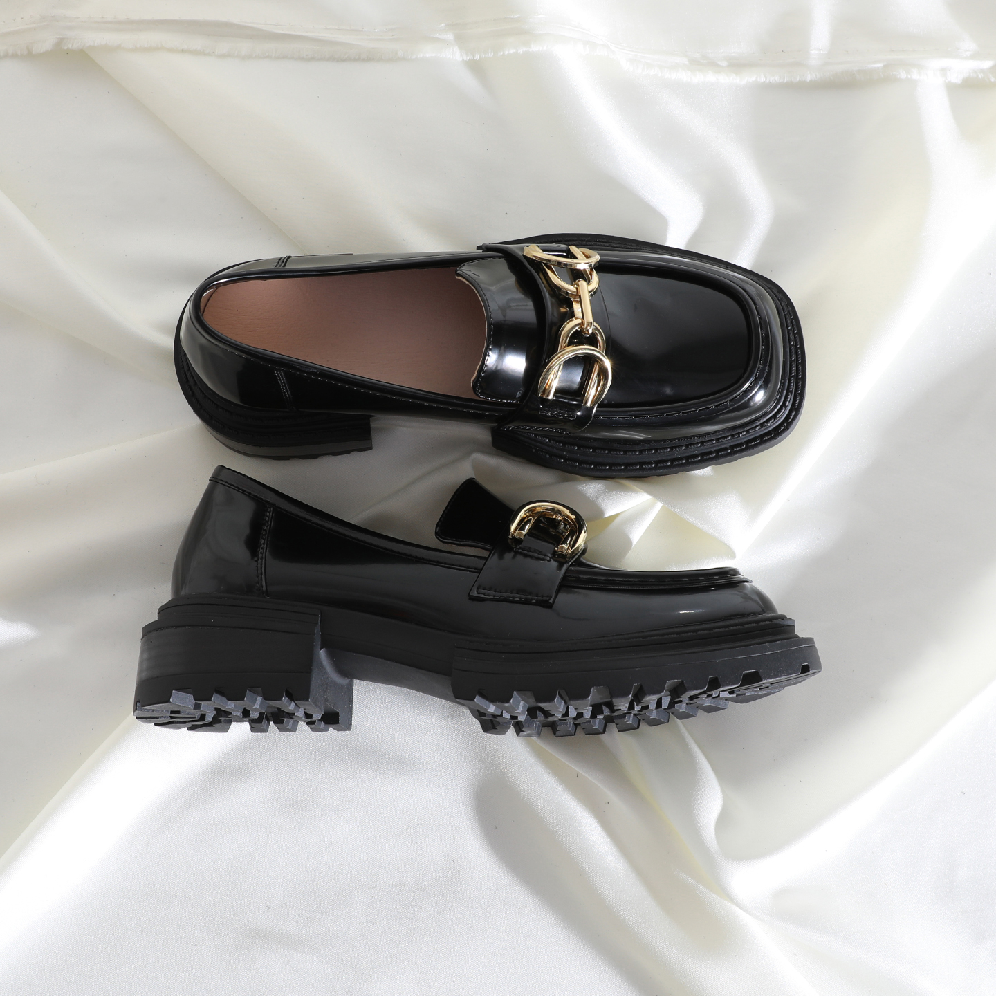 莲花府邸一脚蹬英伦休闲百搭真皮