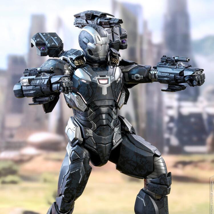 现货 HotToys 1/6 合金压铸 MMS499D26 复仇者联盟3 战争机器MK4