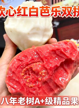 芭乐新鲜水果奶油冰淇淋口感