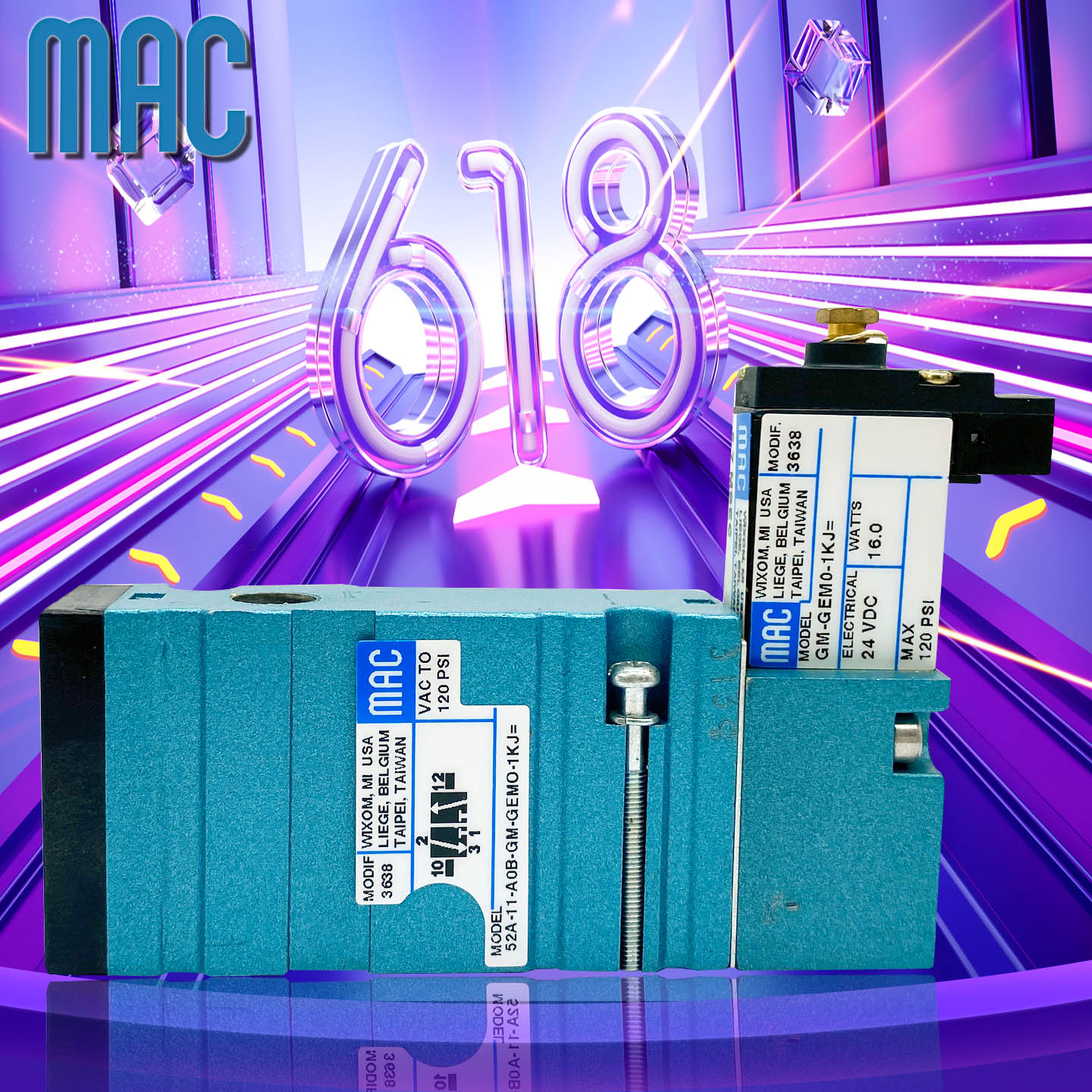 MAC原装正品52A-11-A0B-GM-GEMO-1KJ=/52A-11-A0B-GM-GDFO-1KJ=