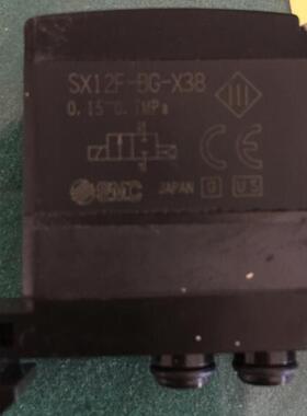 SMC高频阀SX12F-BG-X38,原装正品要订货，7-12工作日