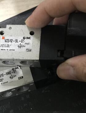 SMC电磁阀VZ512-5L-01/VZ512-5MZ-01,DC24V,有少数量现货