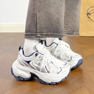 回力软底运动鞋女款2026春季新款轻便百搭厚底复古老爹鞋小众原创