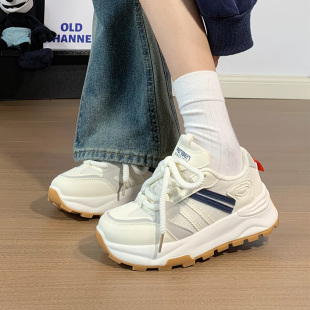 老爹鞋 人本运动鞋 百搭原创软底轻便厚底情侣款 2026春夏季 男女新款