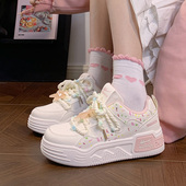 原创奶fufu板鞋 女鞋 2026爆款 回力新款 网红百搭运动透气轻便小白鞋