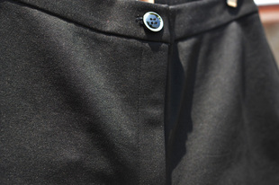 优雅蕾丝拼接七八分女裤 23春款 时尚