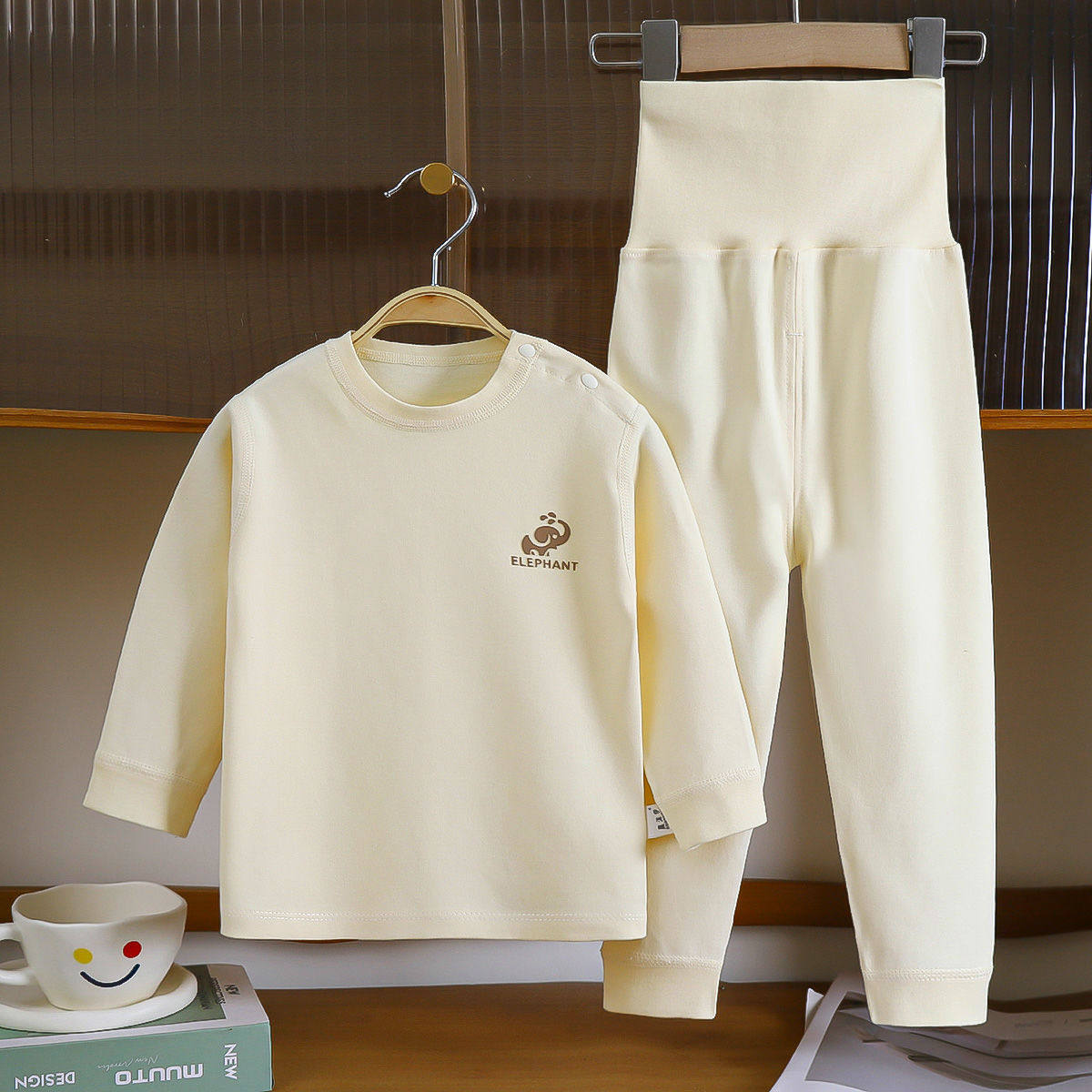 婴儿秋衣纯棉秋裤套装衣服儿童内衣打底女童宝宝高腰无骨春秋睡衣,童装/婴儿装/亲子装,内衣套装,淘宝优惠券,粉丝福利购,淘宝优惠卷