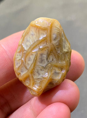 天然戈壁石 阿拉善石 玛瑙原石 奇石 筋脉石 经脉 配饰 挂饰