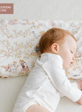 bubble tree儿童枕头宝宝婴儿6个月以上硅胶枕0-1-3-6岁四季通用