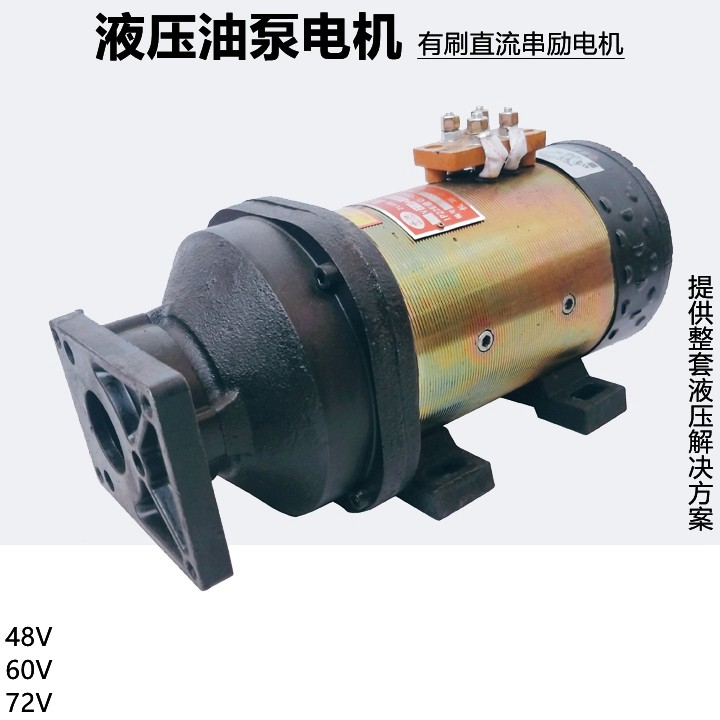 丰收直流串励电机改装自卸用