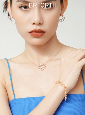 BRFORTH 花环手链女精致百搭首饰手链
