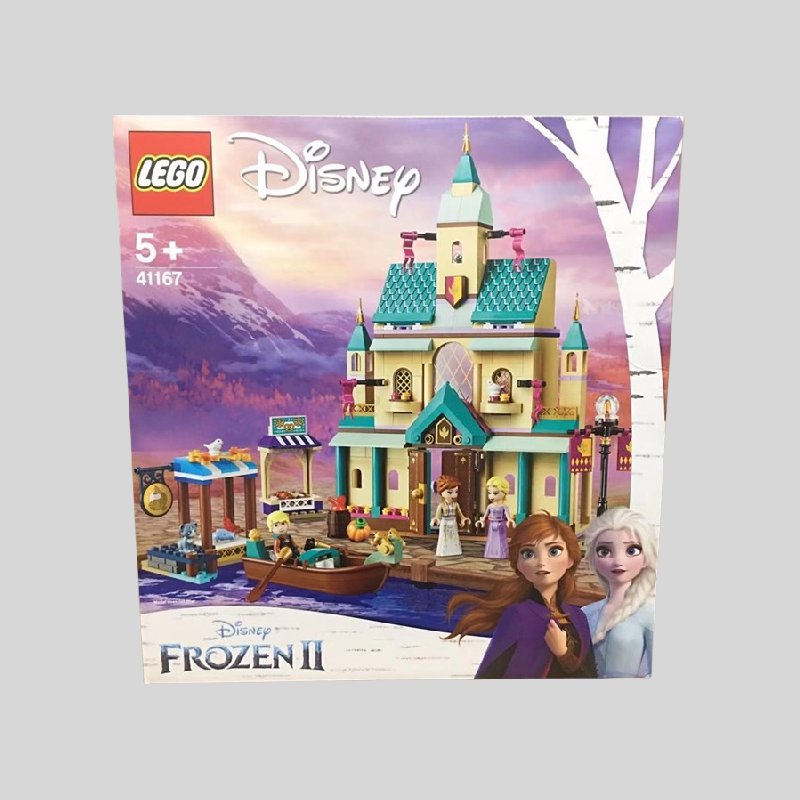 乐高玩具lego 41167冰雪奇缘迪士尼城堡女孩儿童益智拼装积木2020