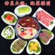 仿真火锅模型假菜食物麻辣鸳鸯火锅底配菜模具样品道具菜品食品