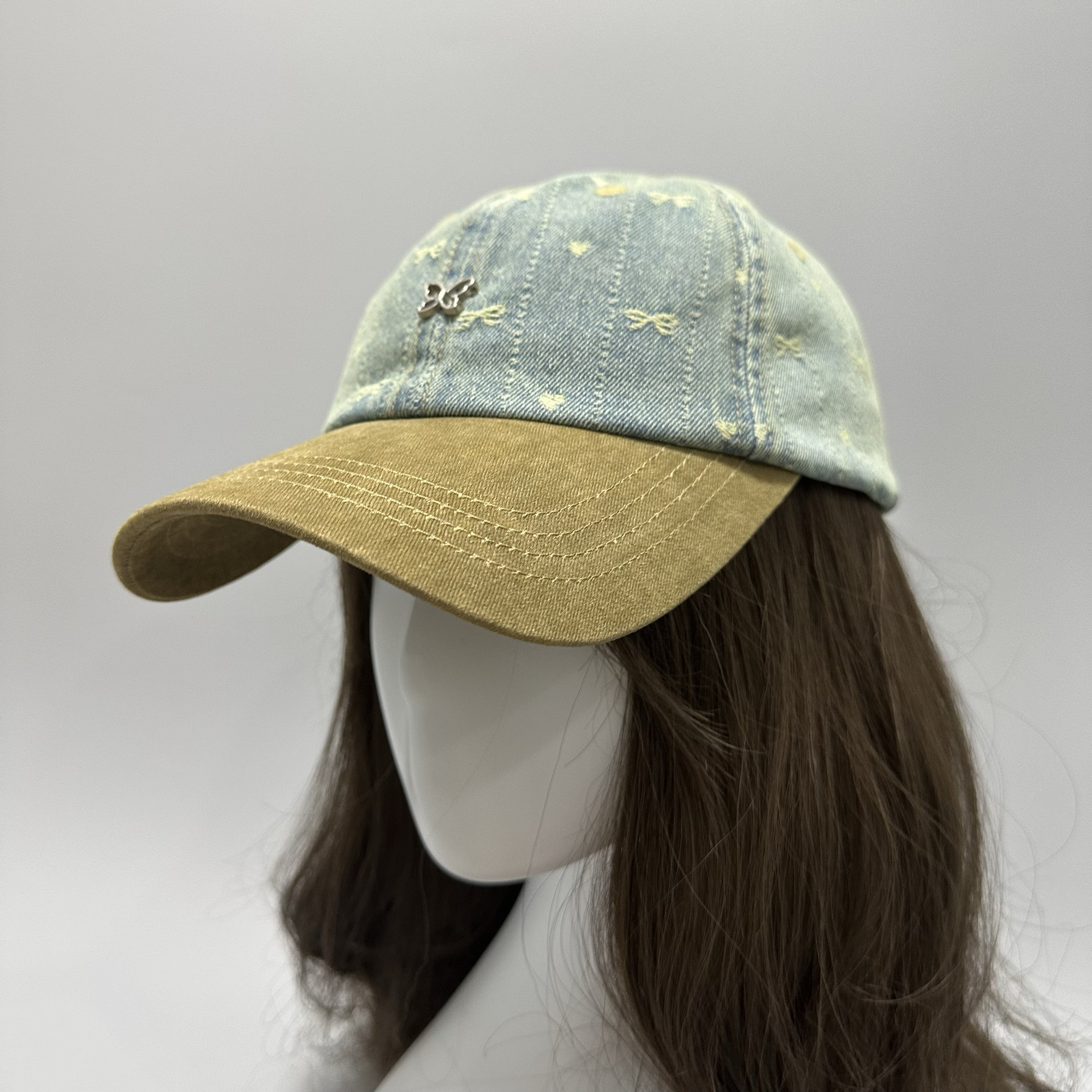 TA LN BABY棒球帽女春夏防晒遮阳帽百搭显脸小水桶帽休闲百搭鸭舌