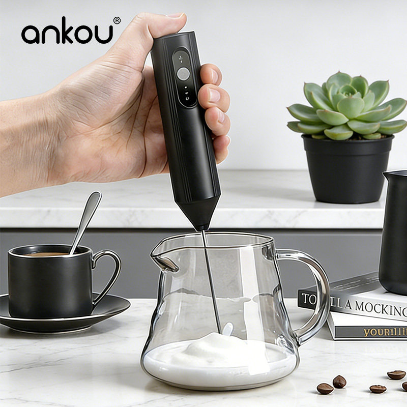 安扣打奶泡器手持电动搅拌棒咖啡起泡器牛奶泡奶盖打发器奶泡机