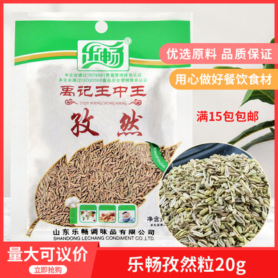 乐畅烧烤调料孜然粒20gx5袋烧烤撒料香料香辛料厨房调料精品