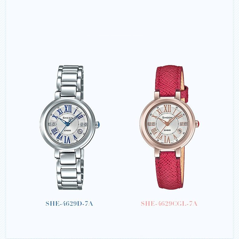 平价版蓝气球casio 卡西欧 she-4029da 4029sga 女款石英表