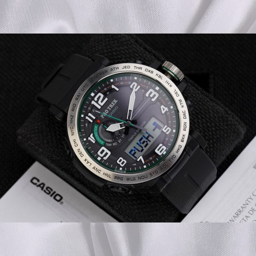 卡西欧登山系列太阳能腕表