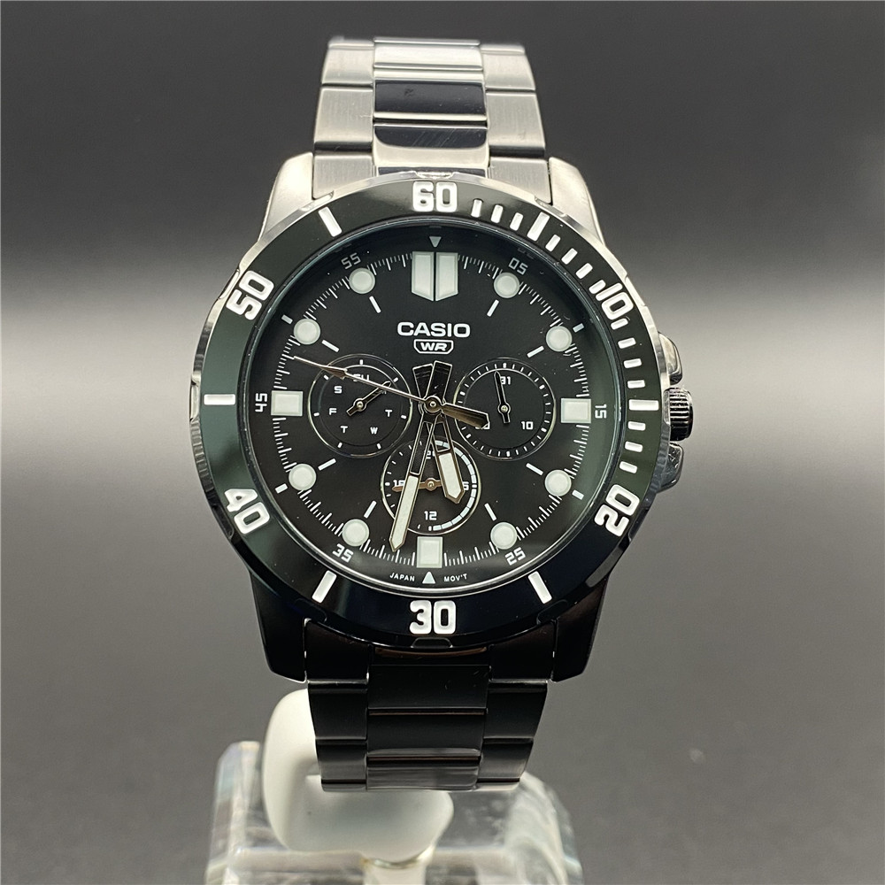 卡西欧剑鱼石英商务手表