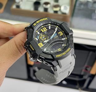 卡西欧空霸太阳能电波防水运动石英男表GA 1000 B200 1100