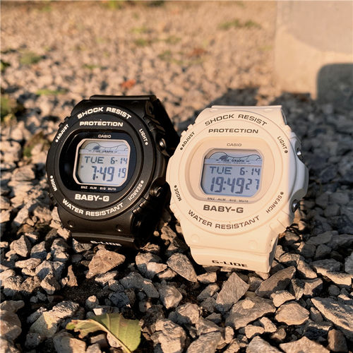 卡西欧潮汐月相女士腕表