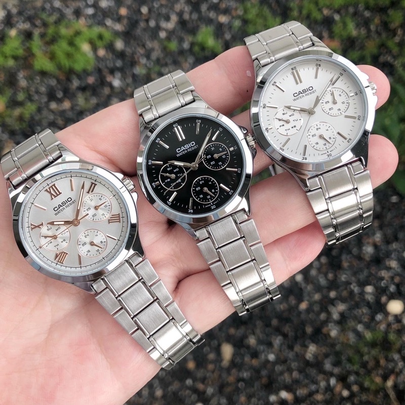 卡西欧女生简约石英表