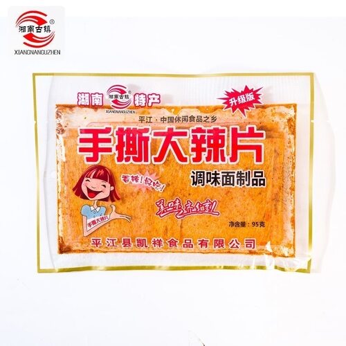 凯祥手撕大辣片平江特产辣条儿时老式网红湖南小吃怀旧休闲零食