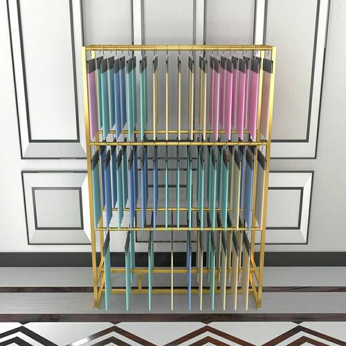 布料样板展示架双面皮料面料样板陈列架子家纺店展架样布吊卡货架