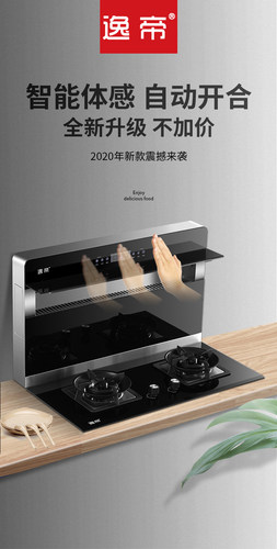 逸帝分体式抽油烟机集成灶