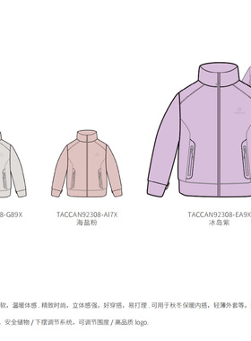 探路者女式抓绒服2025秋冬抓绒衣TACCAN92308