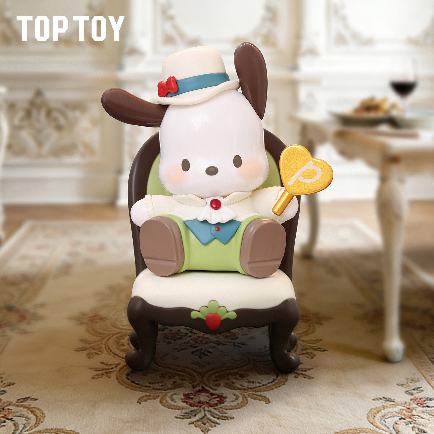 TOPTOY帕恰狗钻石侦探系列手办盲盒可爱周边桌面摆件潮玩礼物女生